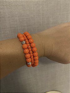 Pulseiras laranja