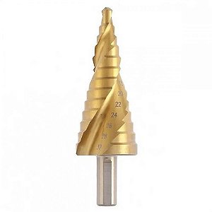 Broca Escalonada Profissional Espiral De 6 A 30mm 723579 Mtx