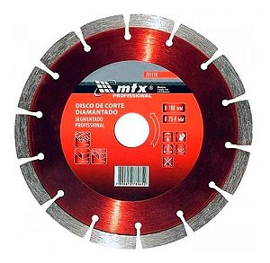 Disco De Corte Diamantado 7 Pol Segmentado Mtx 180 Mm