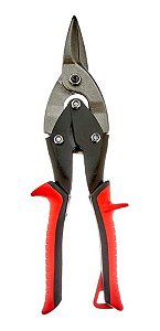 Tesoura Para Chapa Corte Reto 10'' 250 Mm Cabo Dupla Injeção
