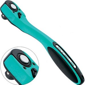 Chave Catraca Teflonada 1/4 Pol 72 Dentes Stels Cromada