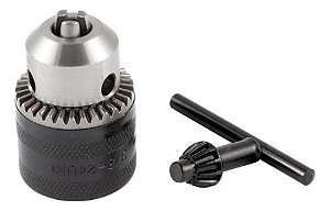 Mandril Para Furadeira Com Chave 3/8” 24 Dentes 10 Mm