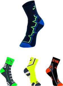 Meia Ciclista masculina cano médio - 04 cores