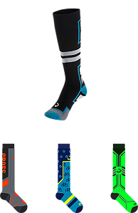 Meia Ciclista masculina cano longo - 04 cores