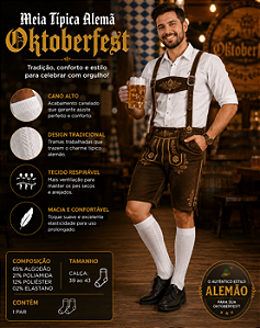 Meia Típica Alemã Oktoberfest -39 ao 43