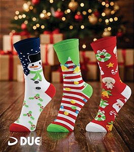 Meias Natal Juvenil e Adulto