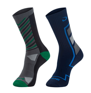 Meia Performance Cano Longo Calça 39 ao 43 - Kit com 2 pares