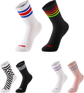 Meia Canelada Old School 34 ao 39 - Kit com 02 pares