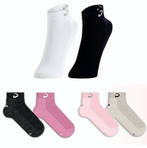 Meia Soquete Pró Feminina - kit com 2 pares