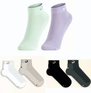 Meia Soquete Pró Juvenil menina - kit com 2 pares
