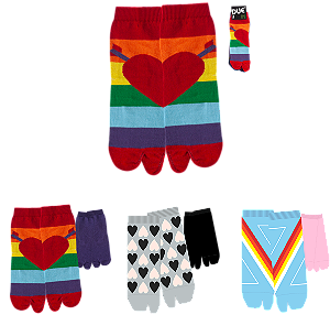 Meia Dedinho feminina - kit com 2 pares