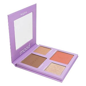 Paleta Over The Top (Blush, Contorno e Iluminador) Mood - Ruby Rose