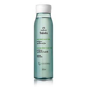 Shampoo Hidratante Tododia Maçã Verde e Aloe Vera 300ml - Natura