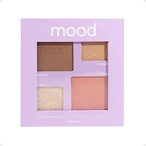 Paleta Over The Top (Blush, Contorno e Iluminador) Mood - Ruby Rose