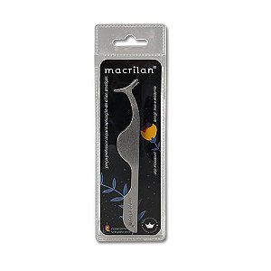 Pinça Profissional para Aplicação de Cílios Postiços - Macrilan