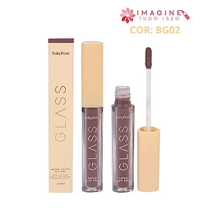 Batom Líquido Soft Blur Glass - Ruby Rose