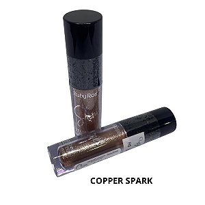DELINEADOR COM GLITTER SHINE COPPER SPARK