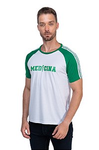 Camiseta PV Raglã com Viés