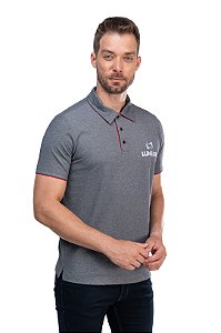Polo Viés Barra Manga