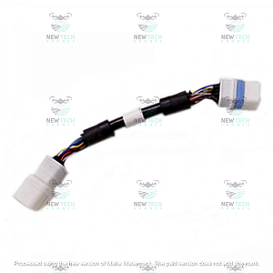 Cabo de Pulverização PS M/F Drone Dji Agras T40 / T20P (conecta na placa de distribuição)