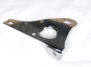 SUPORTE DO ESCAPAMENTO CG - CROMADO