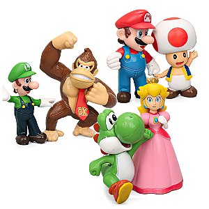 Kit Bonecos Super Mario - Special Collection