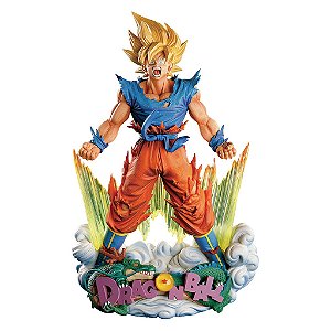 Estátua Colecionável Son Goku - Dragon Ball Z - Diorama Banpresto
