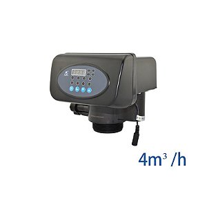 Válvula Aut. Abrand. F63 P1 (63504P) Runxin 4 M³/H, Padrao; Tempo/Topo ;In/Out 1";B-2,5"; Tubo-3/4";Dreno-1/2"; Bivolt