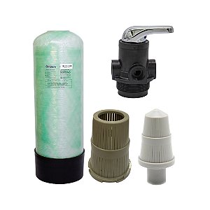 Kit Filtro - 6x35 natural , Válvula Runxin manual para 4M/H