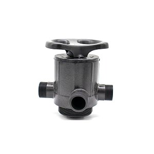 Válvula Filtro Manual F56 L (51208) Runxin 8 M³/H; Topo/Frontal ;In/Out 1 E 1/2";B-4"; Tubo-1 E 1/4";Dreno-1 E 1/2"