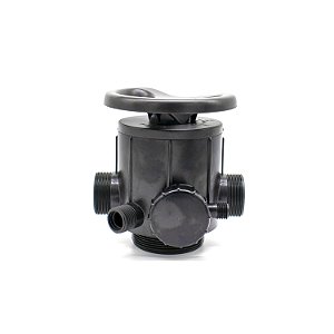 Válvula Abrand. Manual F64 D (61210) Runxin 10 M³/H, ; Topo/Frontal ;In/Out 2";B-2,5"; Tubo-1 E 1/2";Dreno-1";Sal.1/2"