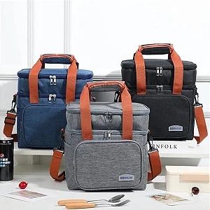 Bolsa Termica Transversal Alça De Ombro Academia Trabalho