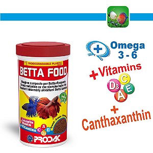 RACAO PRODAC BETTA FOOD 40G