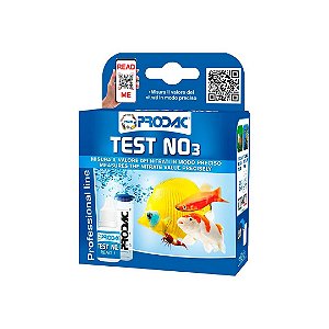 TESTE PRODAC NITRATO (NO3) - 60 TESTES (DOCE/MARINHO)