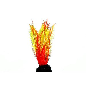 ENFEITE DE SILICONE SOMA CORAL XÊNIA VERMELHA 04