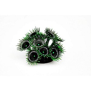 ENFEITE DE SILICONE SOMA CORAL ZOANTHUS VERDE 02