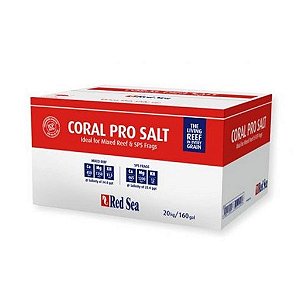 SAL RED SEA CORAL PRO 20KG 600L - CAIXA