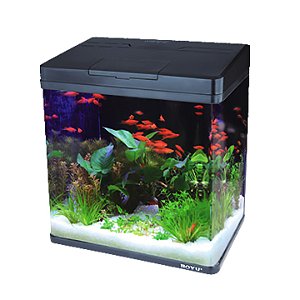 AQUARIO CURVO BOYU MS-420 31L PRETO 220V