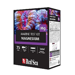 TESTE RED SEA MARINE TEST KIT MAGNESIUM (MG) - 75 TESTES