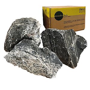 ROCHA SOMA MICROSFERA BLACK AND WHITE ROCK (15-25CM) 20KG
