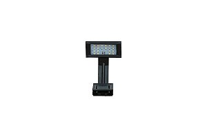 LUMINARIA LED SOMA  T-100 PRETA 5W LED BRANCO/AZUL AUTOVOLT