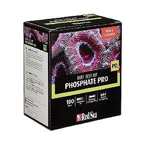 TESTE RED SEA REEF TEST KIT PHOSPHATE PRO (PO4) - 100 TESTES