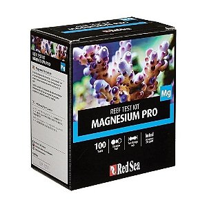 TESTE RED SEA REEF TEST KIT MAGNESIUM PRO (MG) - 100 TESTES