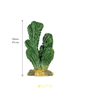 ENFEITE DE RESINA SOMA PLANTA CACTUS 116