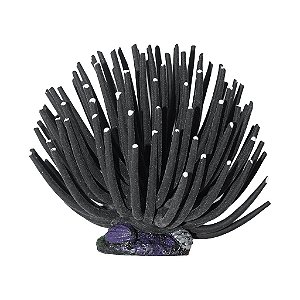 ENFEITE DE SILICONE SOMA ANEMONA SHORT PRETA 11 CM