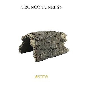 ENFEITE DE RESINA SOMA TRONCO TUNEL 24 (16 X 13 X 8 CM)