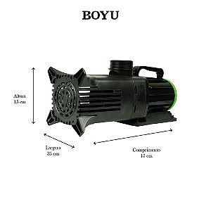 BOMBA SUB BOYU ALTA VAZAO ECO C/ REG. JN4P-20.000L/H 127V