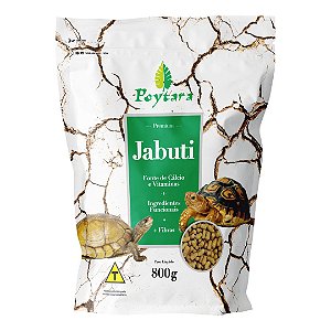 RACAO POYTARA JABUTI 800G(BAG)