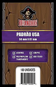 SLEEVE PADRÃO USA (56x87) - Bucaneiros