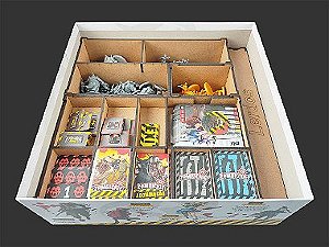 Organizador (Insert) compatível com o jogo Brazil: Imperial - Expresso  Board Games